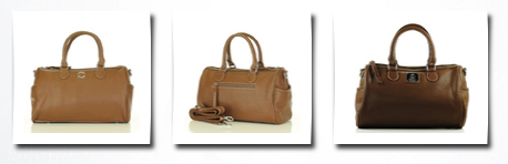 Noble Mount celebrity satchel/handbag brown