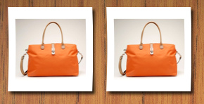Tosca oversized tosca tote handbag choice of colors (dark orange)